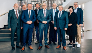 Gruppenbild Vorstand der HWK Münster April 2024